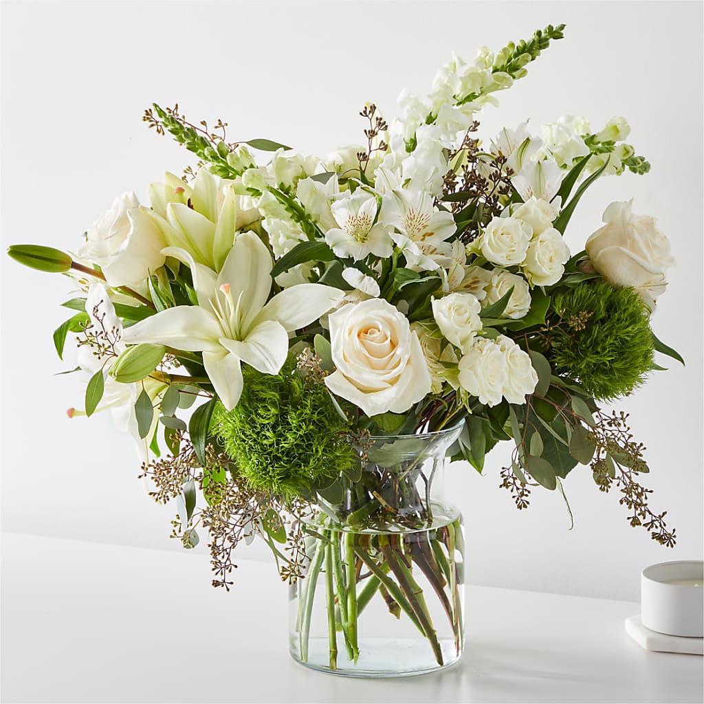 Fresh Linen Bouquet – VINE & IVY FLOWERS, Suffield CT