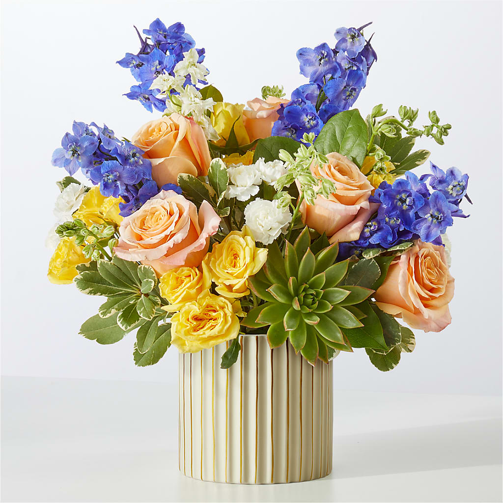 Cobalt Reverie Bouquet – VINE & IVY FLOWERS, Suffield CT