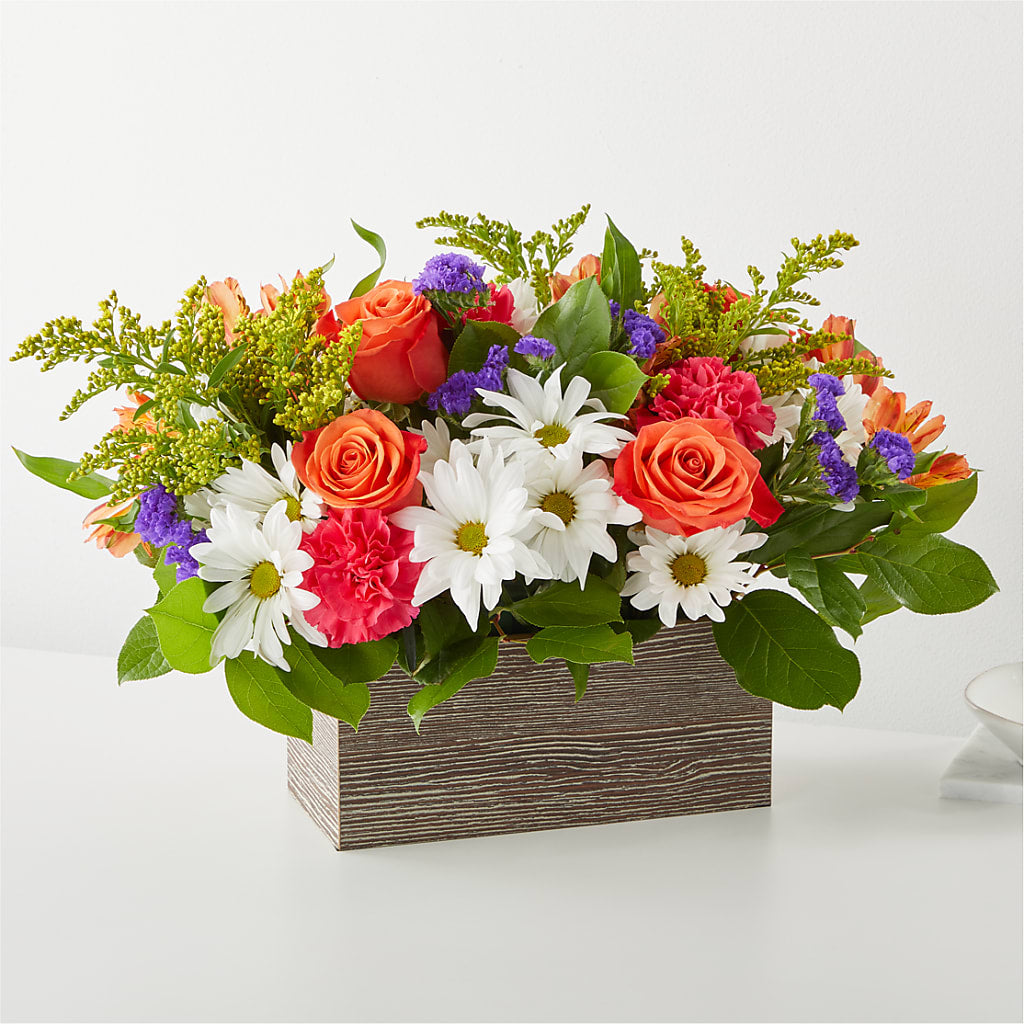 Oopsie Daisy Box Bouquet – VINE & IVY FLOWERS, Suffield CT