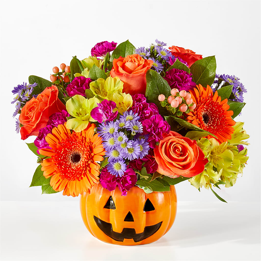 Tricks & Treats Pumpkin – VINE & IVY FLOWERS, Suffield CT