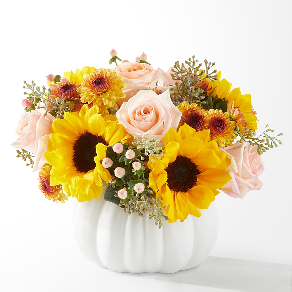 Pumpkin to Talk About Bouquet – VINE & IVY FLOWERS, Suffield CT