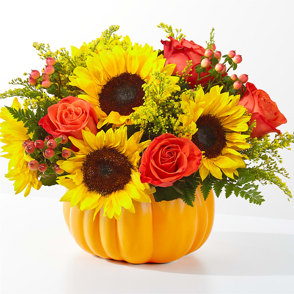 Pick of the Patch Pumpkin Bouquet – VINE & IVY FLOWERS, Suffield CT