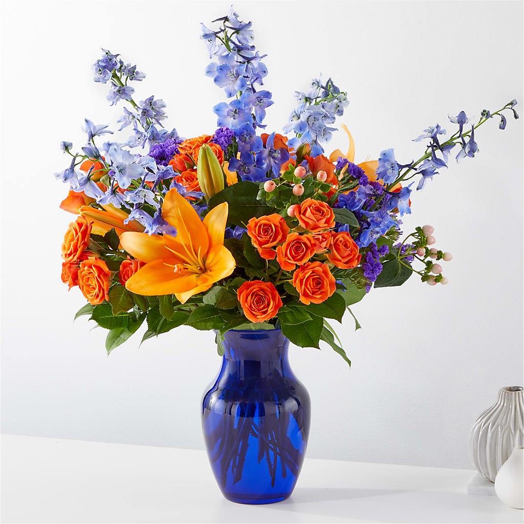 Radiant Citrus Bouquet – VINE & IVY FLOWERS, Suffield CT