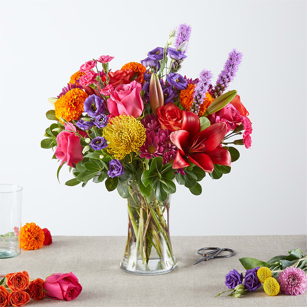 Feast of Color – A Florist Original – VINE & IVY FLOWERS, Suffield CT