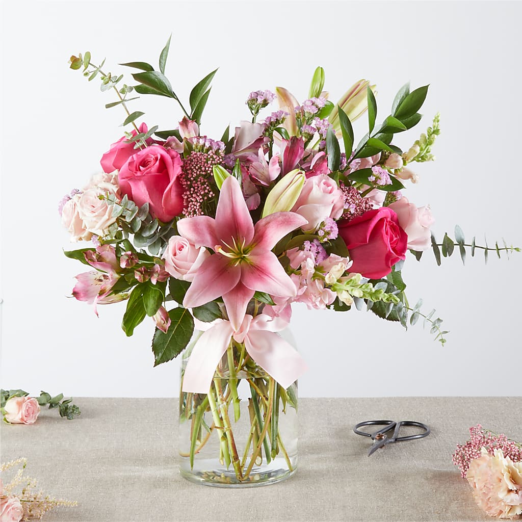 Pink Ribbon - A Florist Original – VINE & IVY FLOWERS, Suffield CT