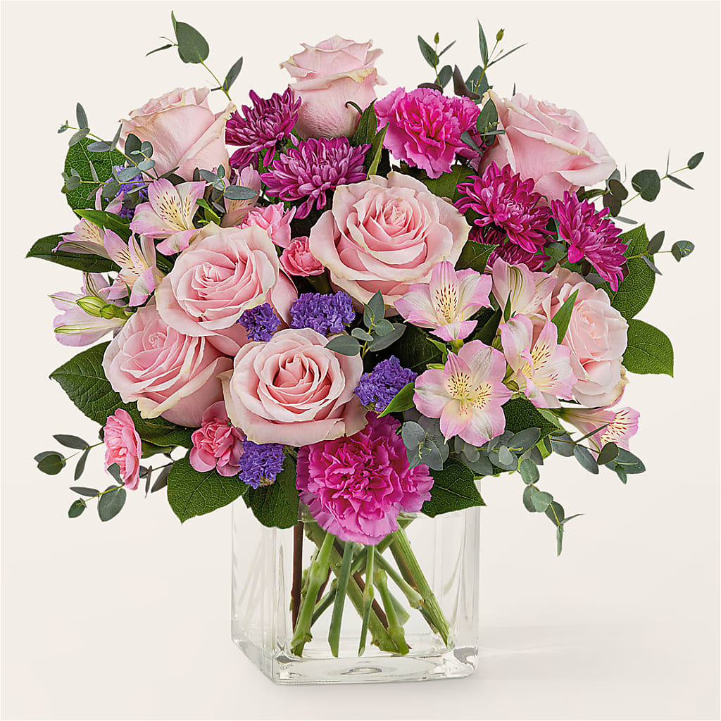 Rosy Radiance Bouquet – VINE & IVY FLOWERS, Suffield CT
