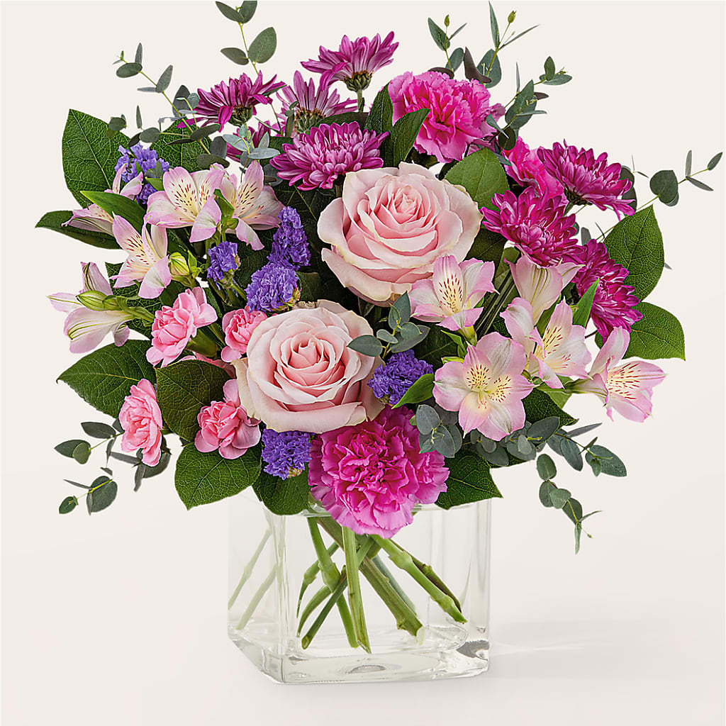 Rosy Radiance Bouquet – VINE & IVY FLOWERS, Suffield CT