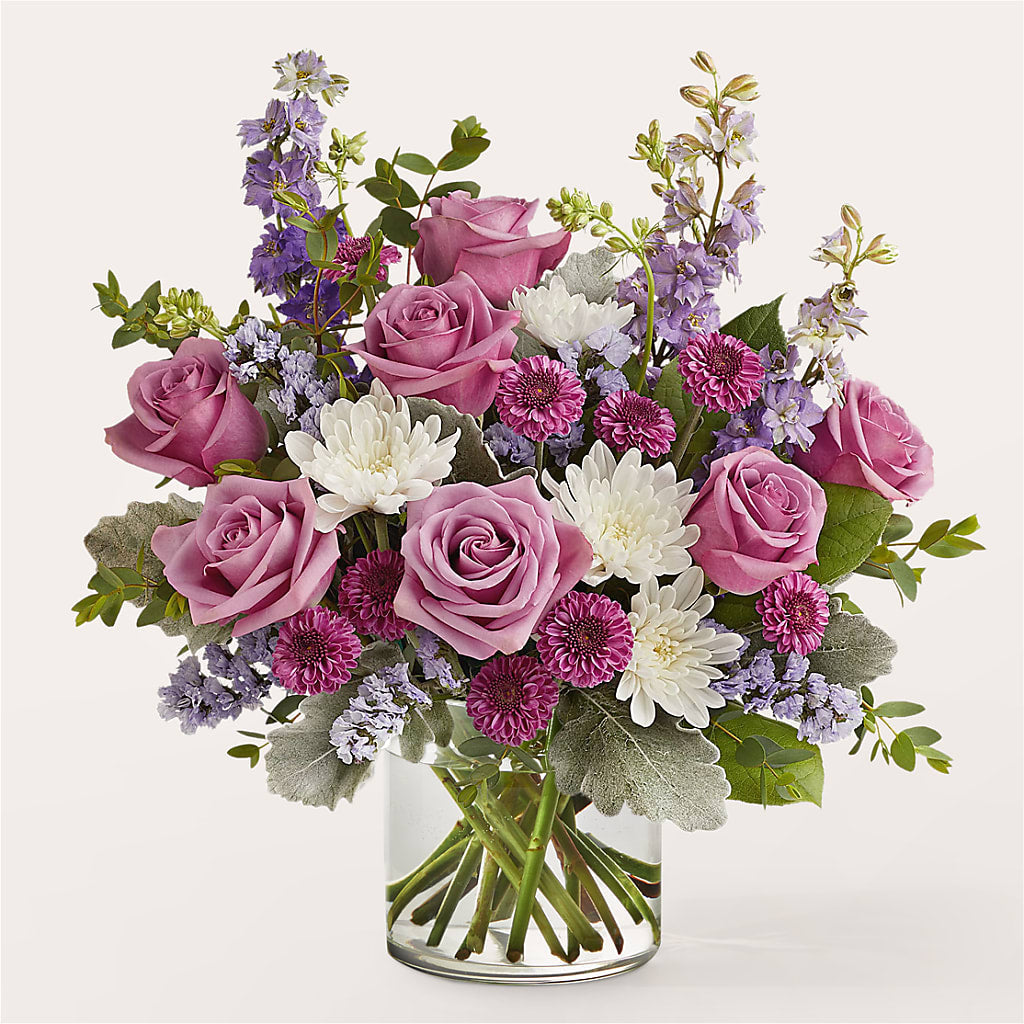 Violet Frost Bouquet – VINE & IVY FLOWERS, Suffield CT