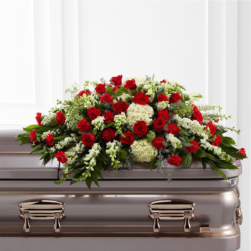 Sincerity Casket Spray – VINE & IVY FLOWERS, Suffield CT