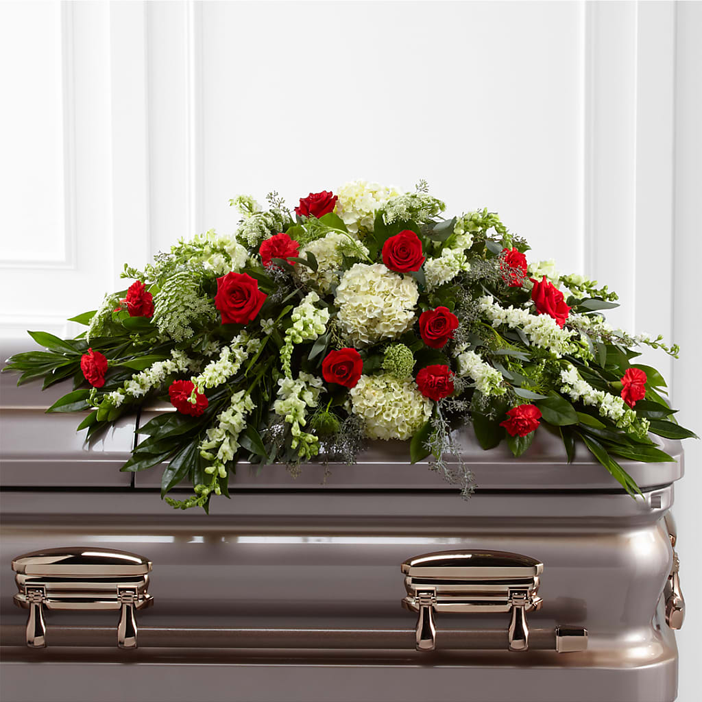 Sincerity Casket Spray – VINE & IVY FLOWERS, Suffield CT