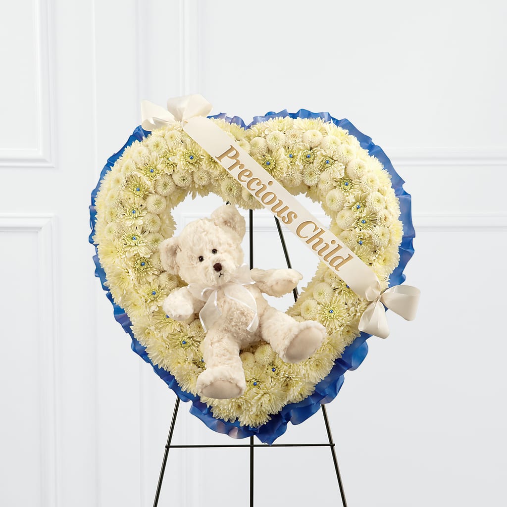 Precious Child Standing Heart – VINE & IVY FLOWERS, Suffield CT