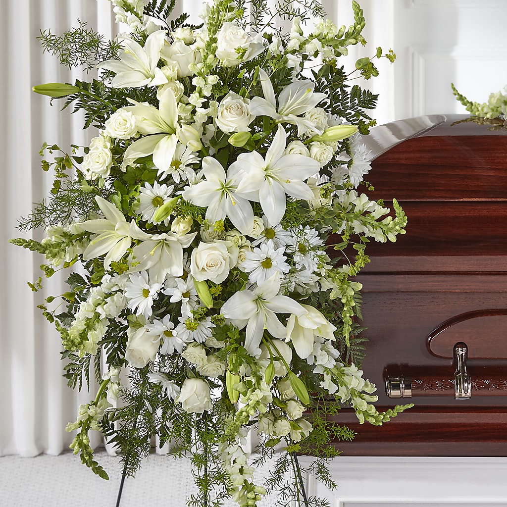 Loving Thoughts Standing Spray – VINE & IVY FLOWERS, Suffield CT