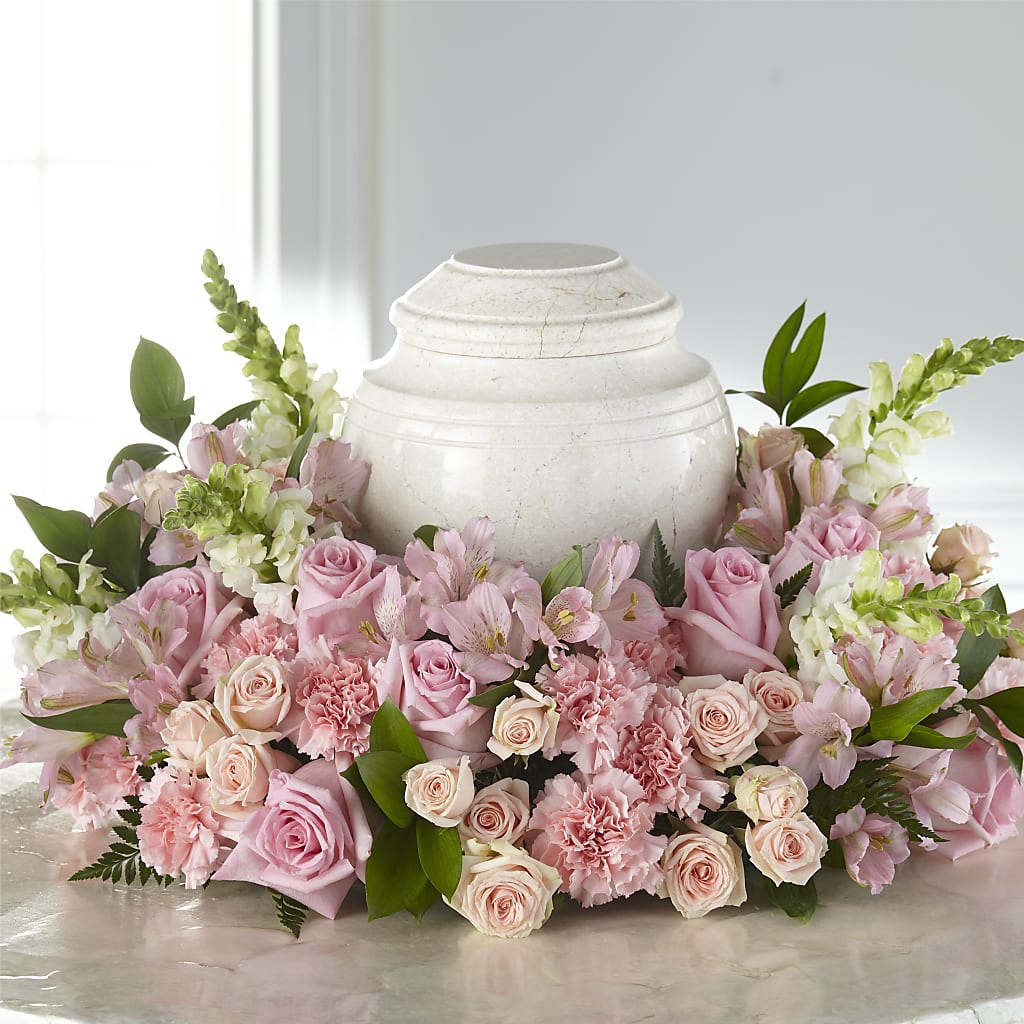 Blooms of Hope Cremation Adornment – VINE & IVY FLOWERS, Suffield CT