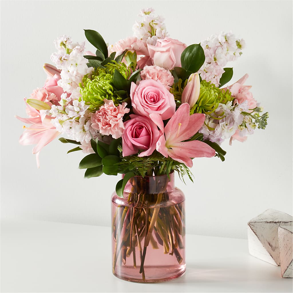 Pretty in Pink Bouquet – VINE & IVY FLOWERS, Suffield CT