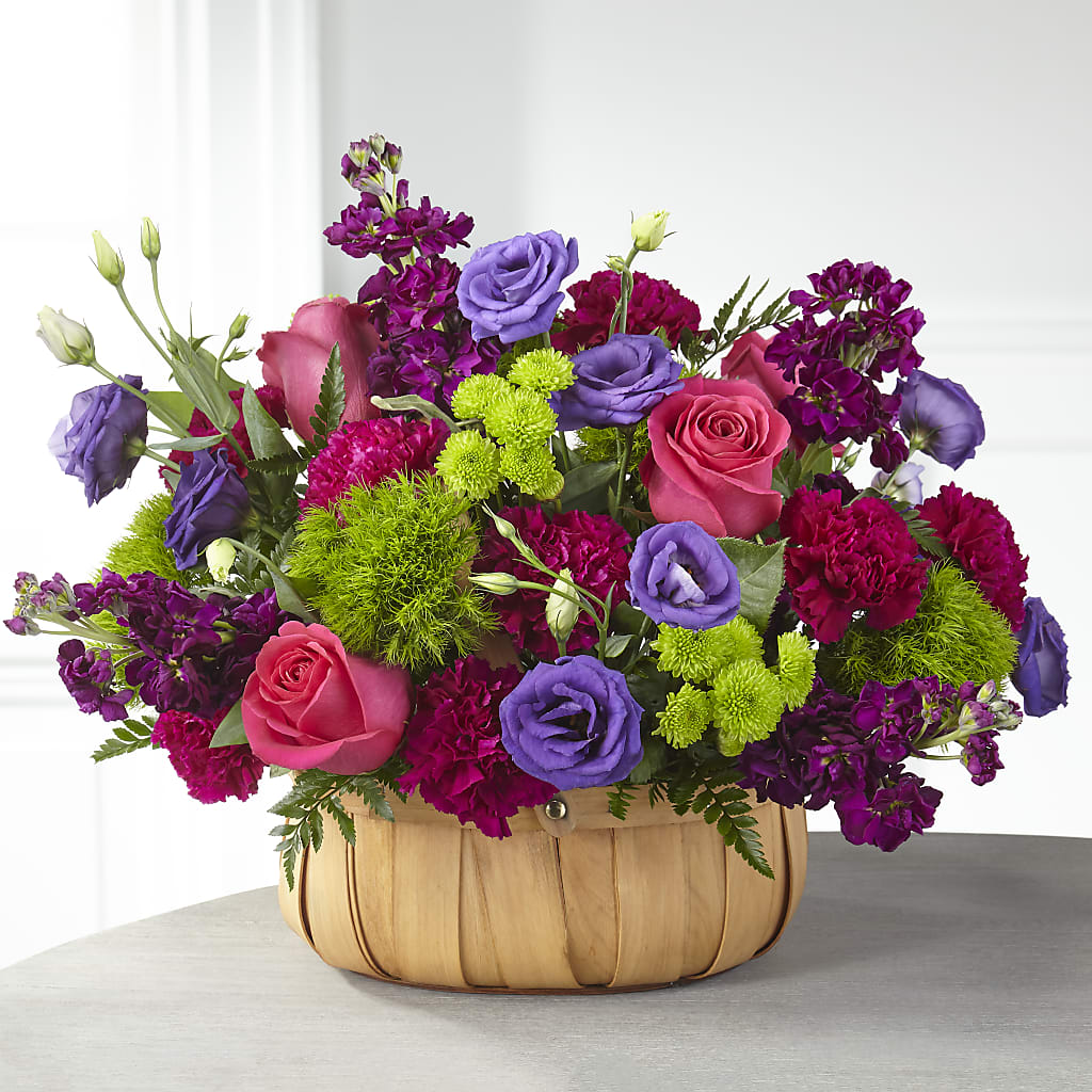 Serene Sanctuary Basket – VINE & IVY FLOWERS, Suffield CT
