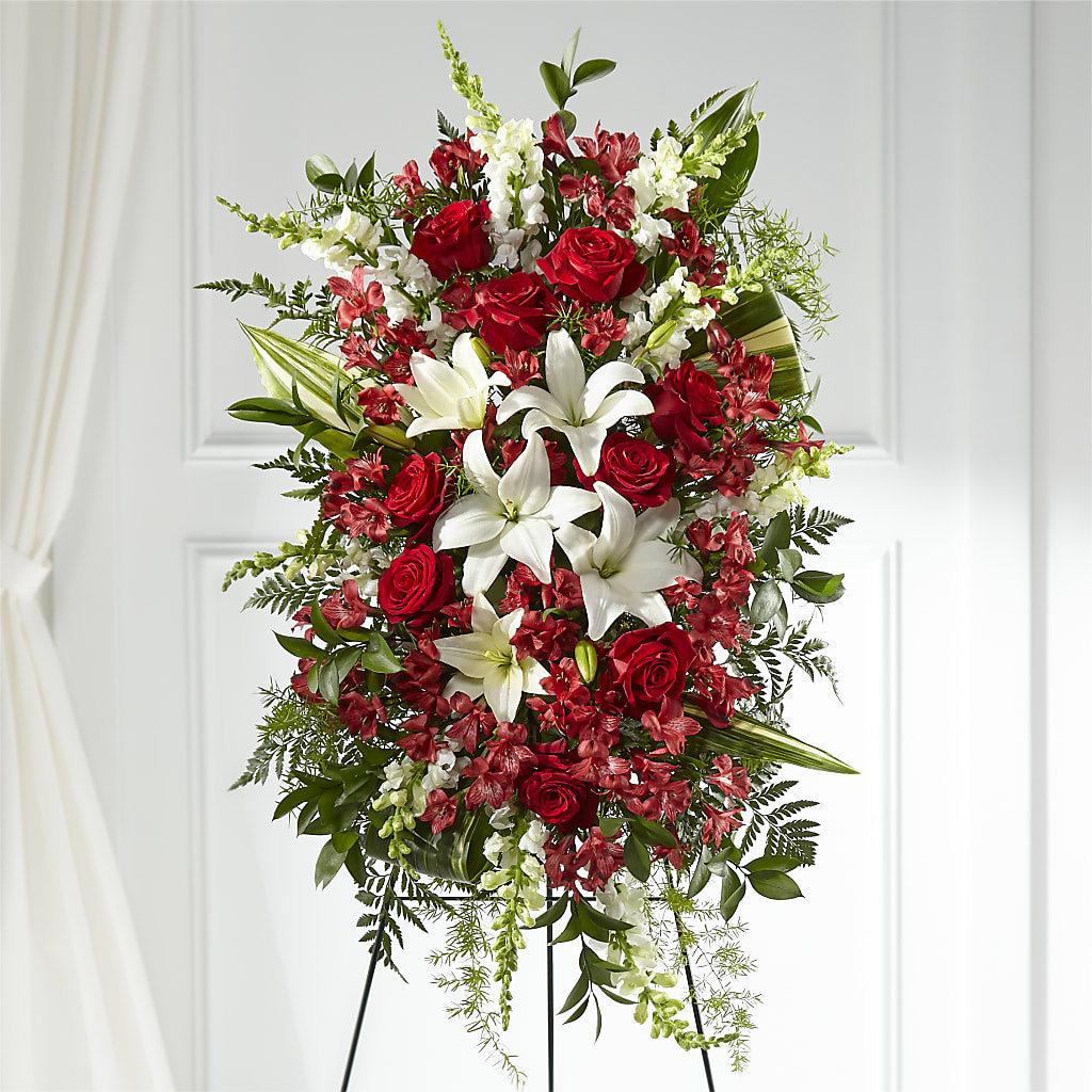 Everlasting Memory Standing Spray – VINE & IVY FLOWERS, Suffield CT