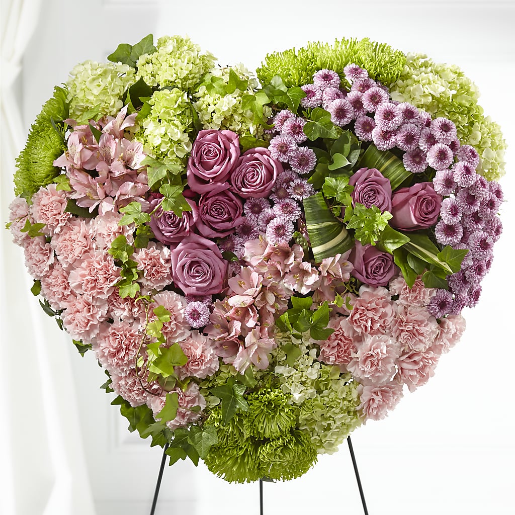Heartwarming Standing Heart – VINE & IVY FLOWERS, Suffield CT