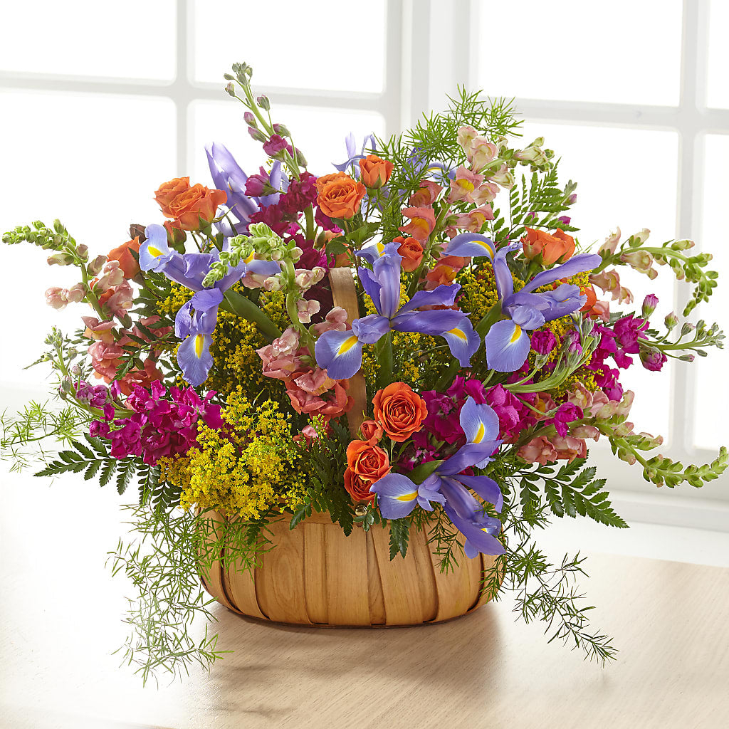 Garden of Life Basket – VINE & IVY FLOWERS, Suffield CT