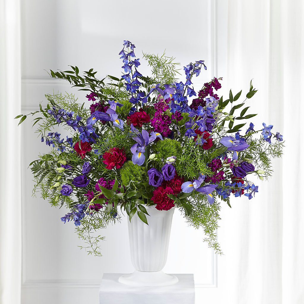 Memorial of Life Arrangement – VINE & IVY FLOWERS, Suffield CT
