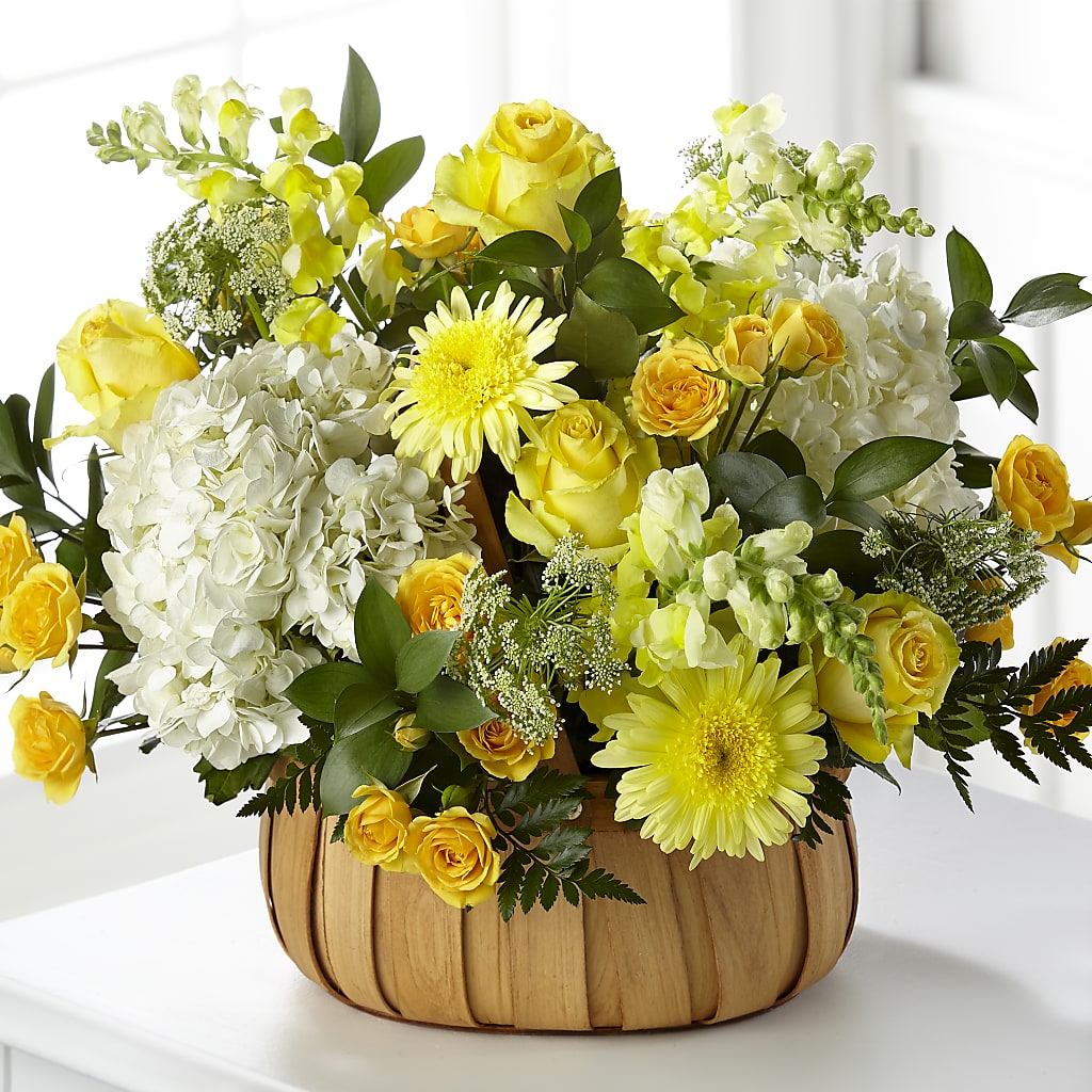 Rustic Remembrance Basket – VINE & IVY FLOWERS, Suffield CT