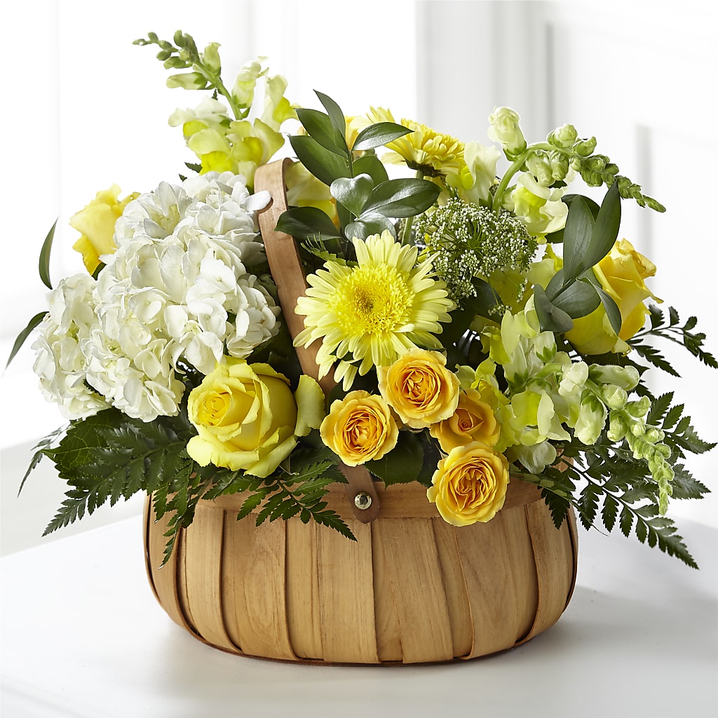 Rustic Remembrance Basket – VINE & IVY FLOWERS, Suffield CT