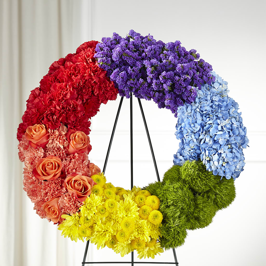 Circle of Love Wreath – VINE & IVY FLOWERS, Suffield CT