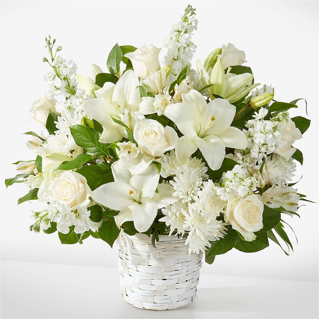 Peaceful Reflections Arrangement – VINE & IVY FLOWERS, Suffield CT
