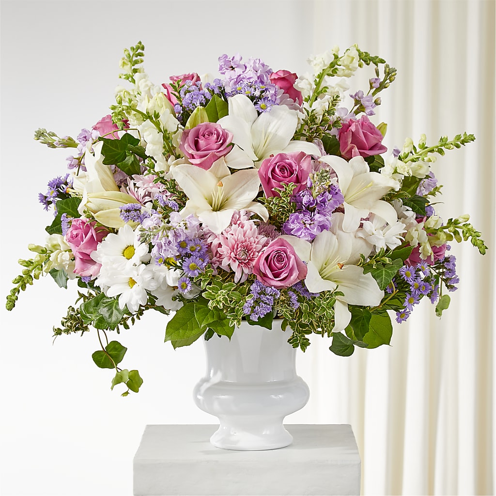 Remarkable Life Urn Arrangement – VINE & IVY FLOWERS, Suffield CT
