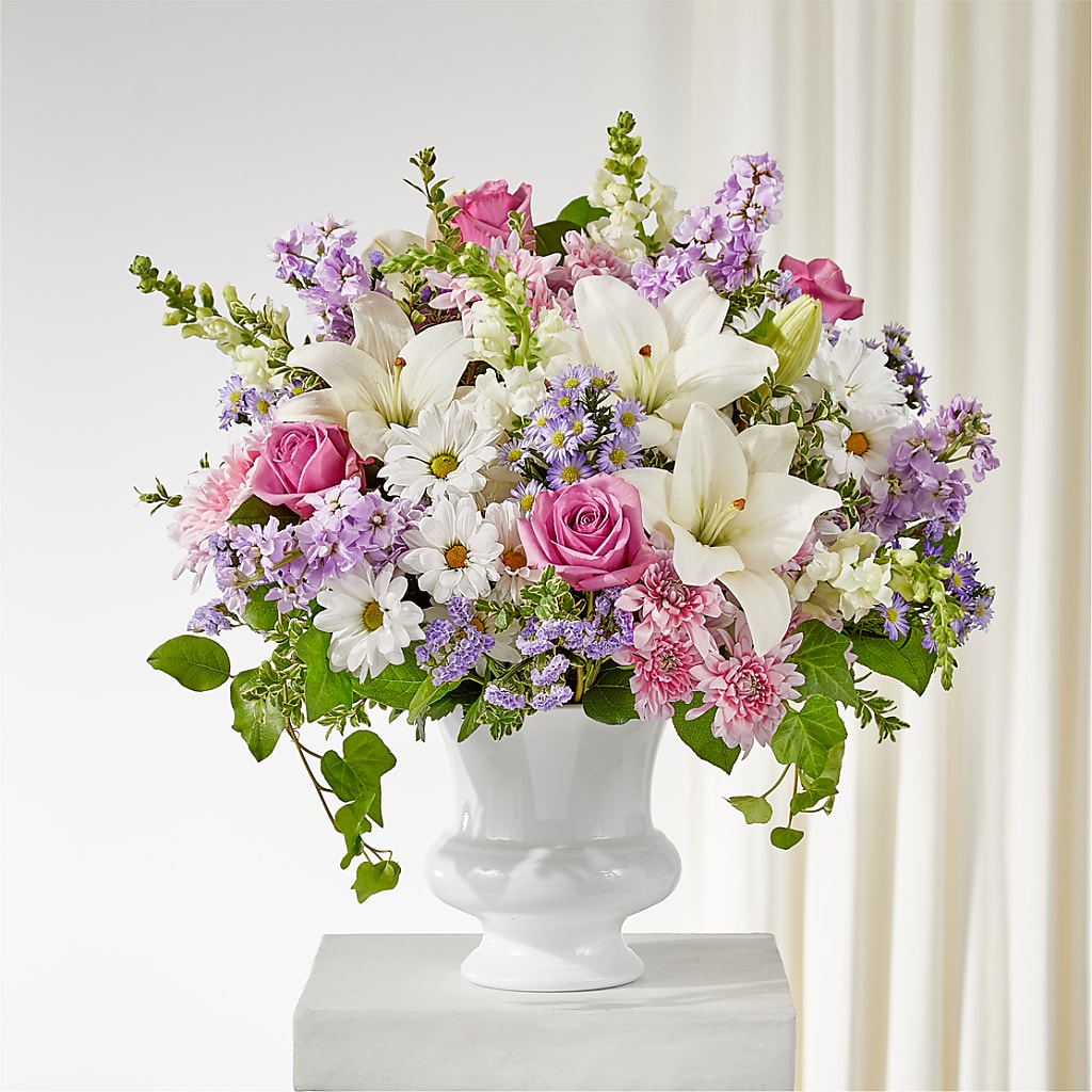 Remarkable Life Urn Arrangement – VINE & IVY FLOWERS, Suffield CT