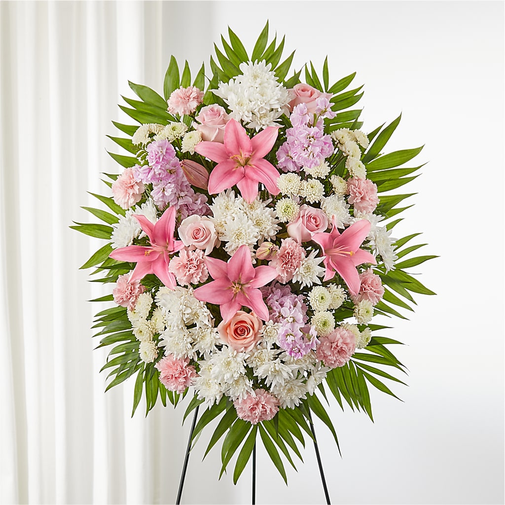 Offering Solace Standing Spray – VINE & IVY FLOWERS, Suffield CT