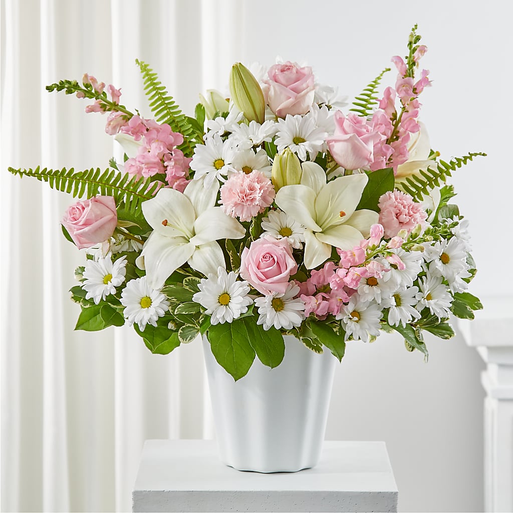 Soft Touch Tabletop Basket – VINE & IVY FLOWERS, Suffield CT