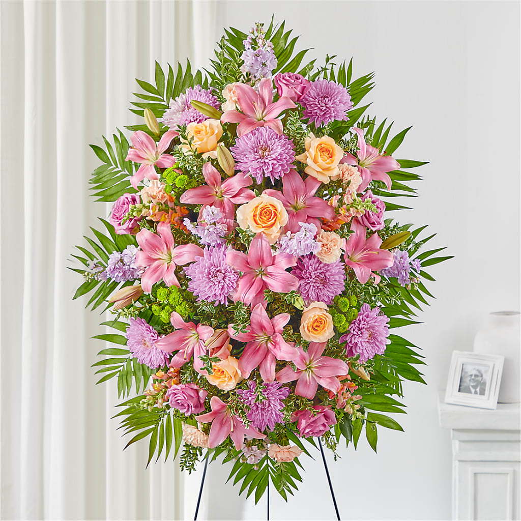 Love & Light Standing Spray – VINE & IVY FLOWERS, Suffield CT