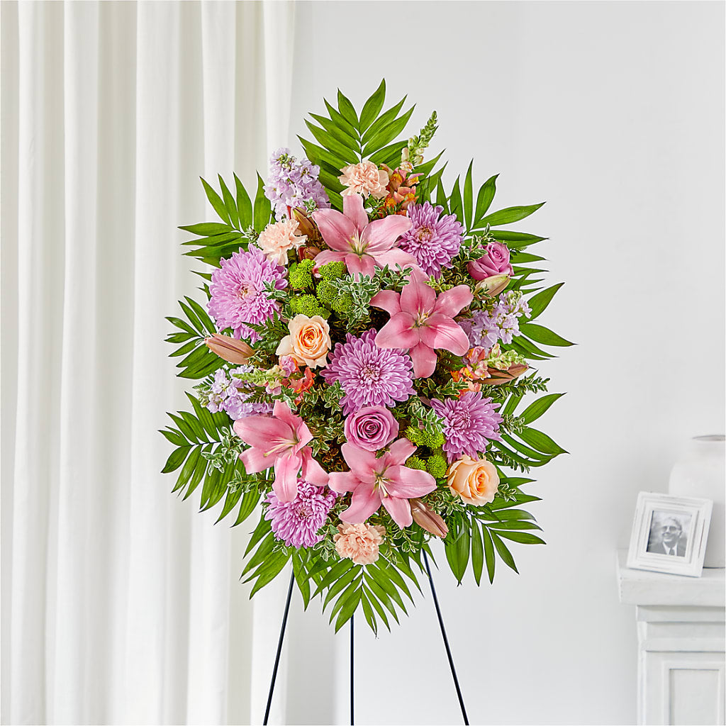 Love & Light Standing Spray – VINE & IVY FLOWERS, Suffield CT