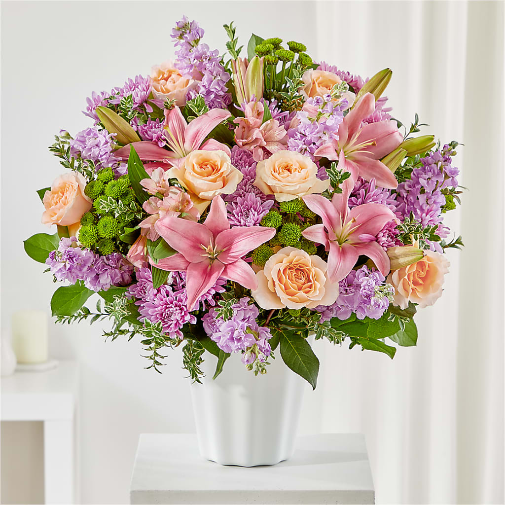 Supportive Embrace Tabletop Basket – VINE & IVY FLOWERS, Suffield CT