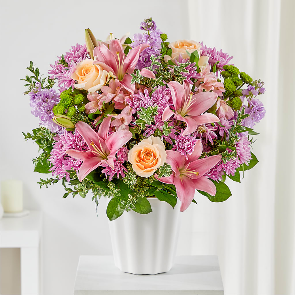 Supportive Embrace Tabletop Basket – VINE & IVY FLOWERS, Suffield CT