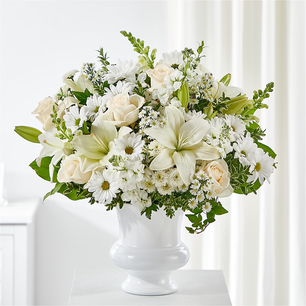 Uplifting Urn Arrangement – VINE & IVY FLOWERS, Suffield CT