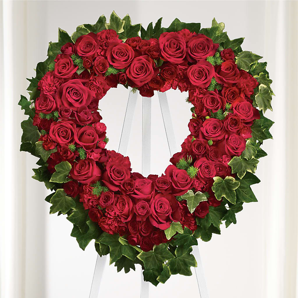 Wholehearted Standing Spray – VINE & IVY FLOWERS, Suffield CT