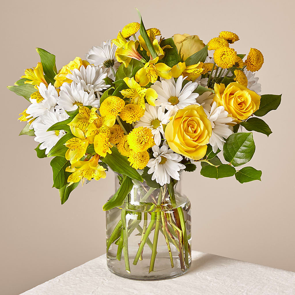 Sunny Sentiments Bouquet – VINE & IVY FLOWERS, Suffield CT