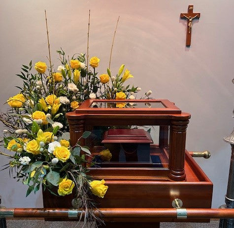 Glorious Life Cremation Adornment – VINE & IVY FLOWERS, Suffield CT