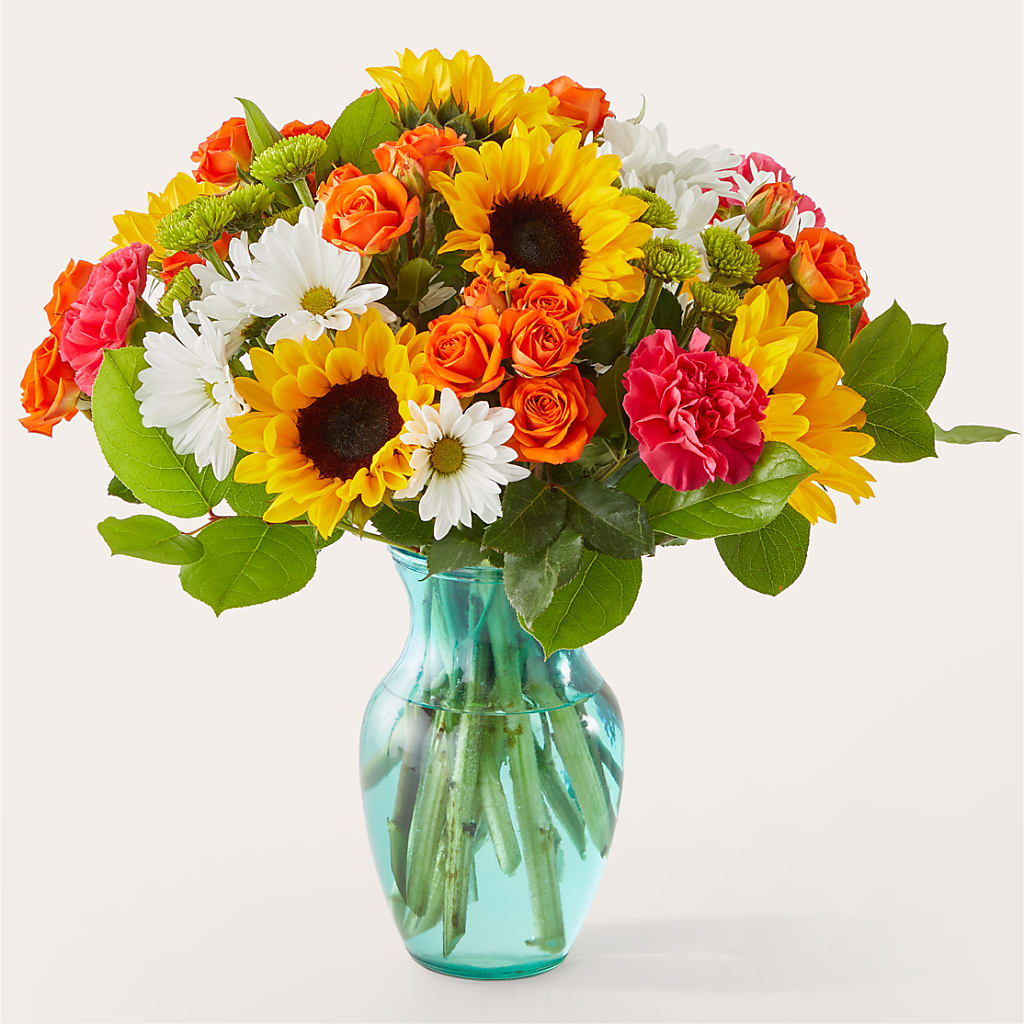 Sun-drenched Blooms Bouquet – VINE & IVY FLOWERS, Suffield CT