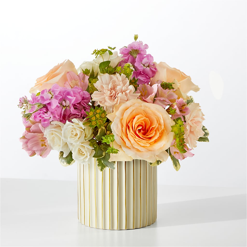 Paradise Bouquet with Ivory Vase – VINE & IVY FLOWERS, Suffield CT