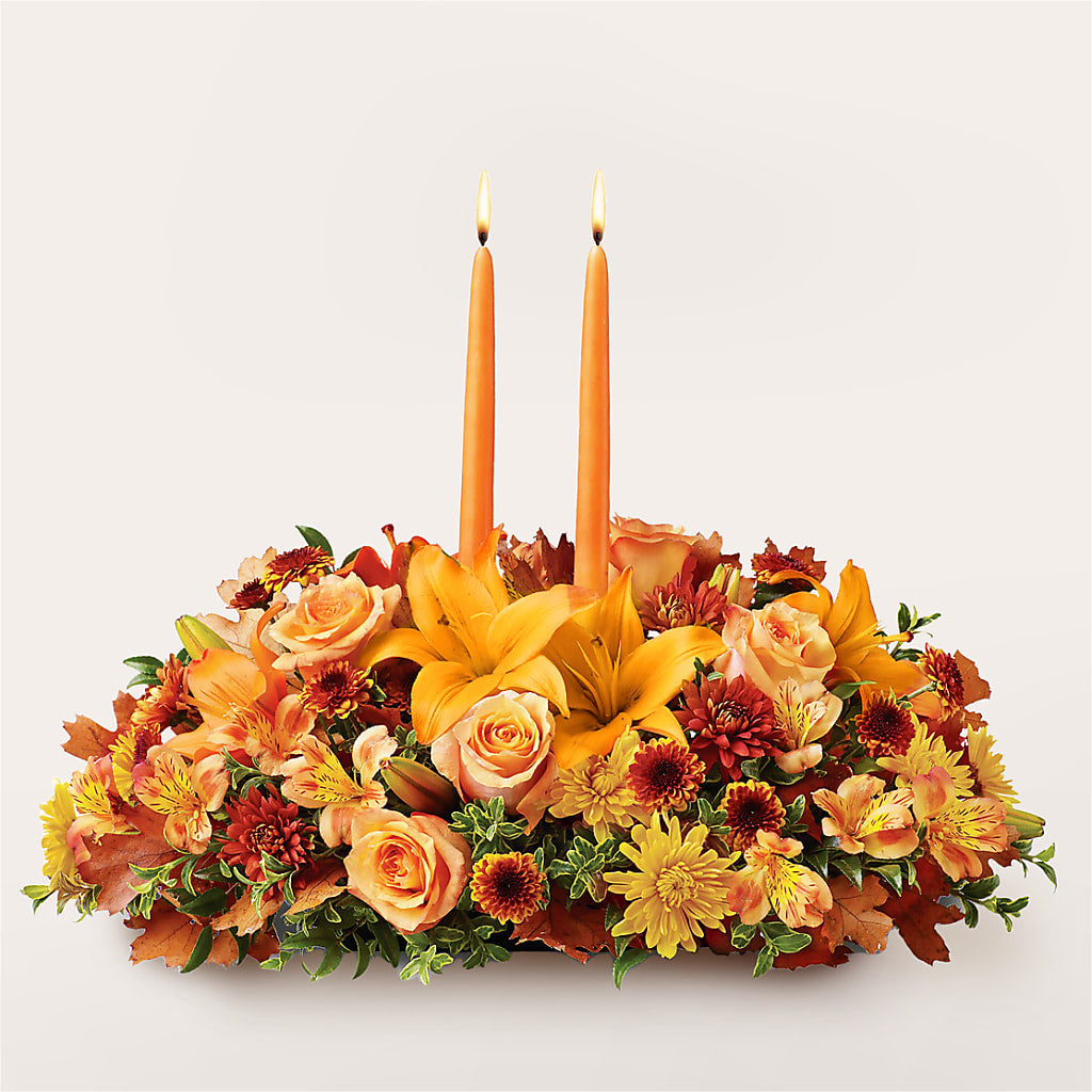 Traditions Centerpiece – VINE & IVY FLOWERS, Suffield CT