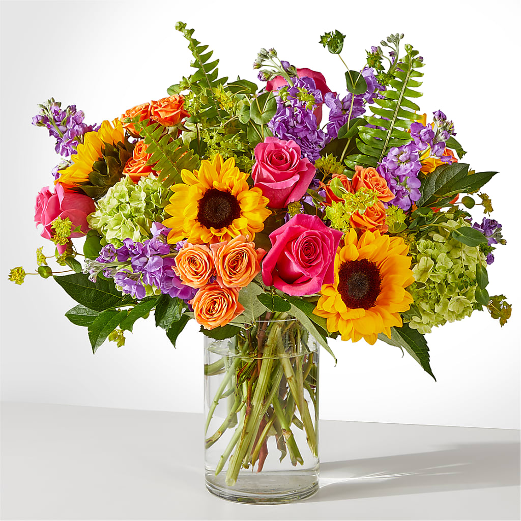Vibrant Greetings Bouquet – VINE & IVY FLOWERS, Suffield CT