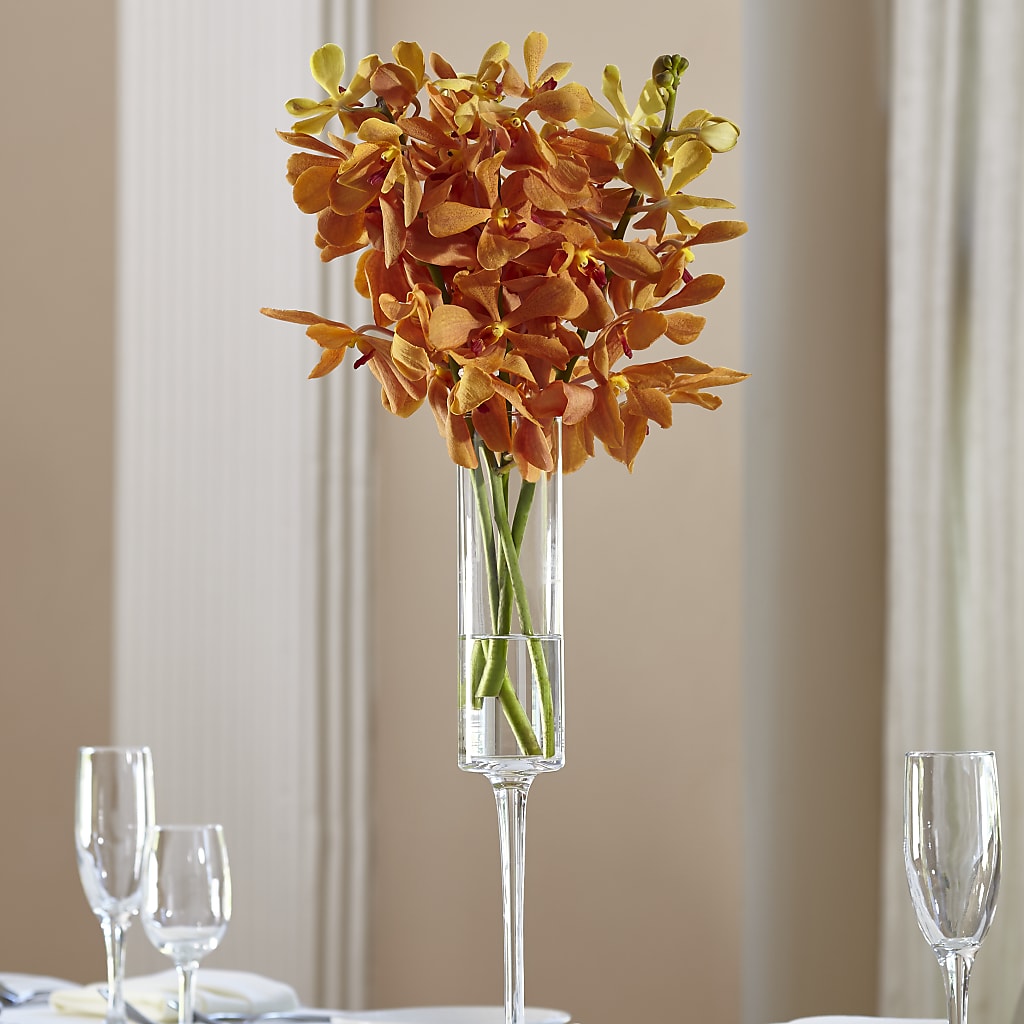 Orange Mokara Bouquet – VINE & IVY FLOWERS, Suffield CT