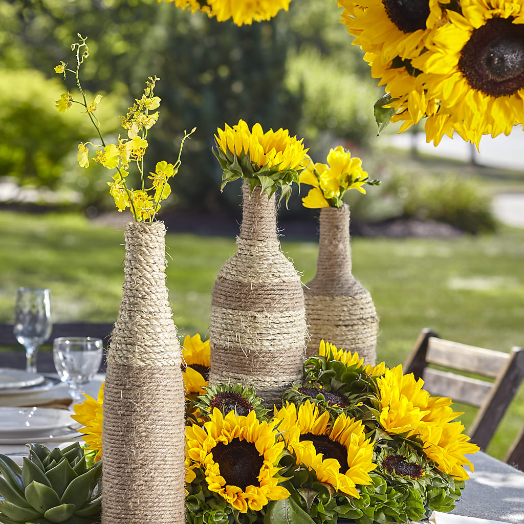 Sublime Garden Centerpiece – VINE & IVY FLOWERS, Suffield CT