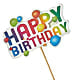 Happy Birthday Pick – VINE & IVY FLOWERS, Suffield CT