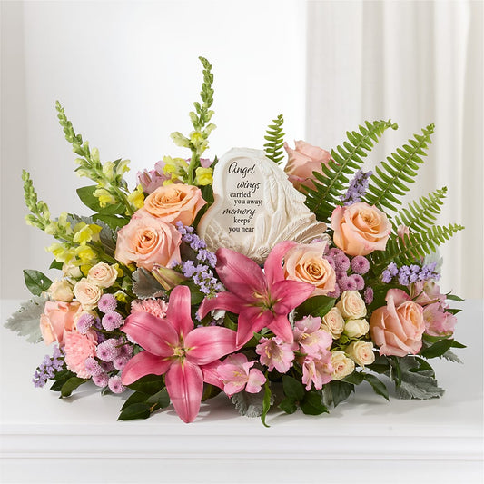 Gentle Light Arrangement – VINE & IVY FLOWERS, Suffield CT