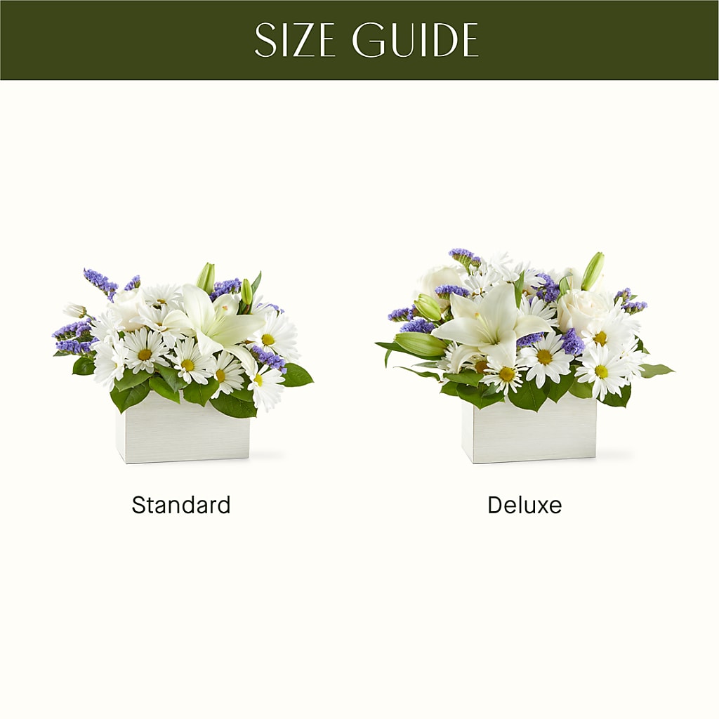Beyond Blue Box Bouquet – VINE & IVY FLOWERS, Suffield CT