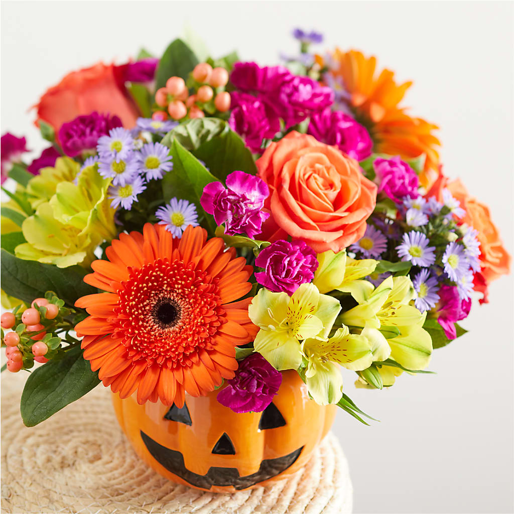 Tricks & Treats Pumpkin – VINE & IVY FLOWERS, Suffield CT