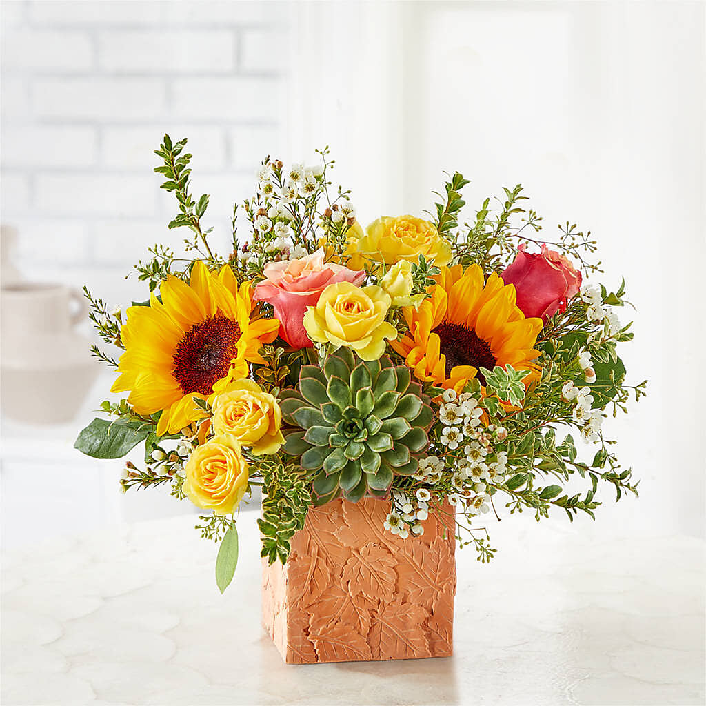 Sunflower Season Bouquet – VINE & IVY FLOWERS, Suffield CT